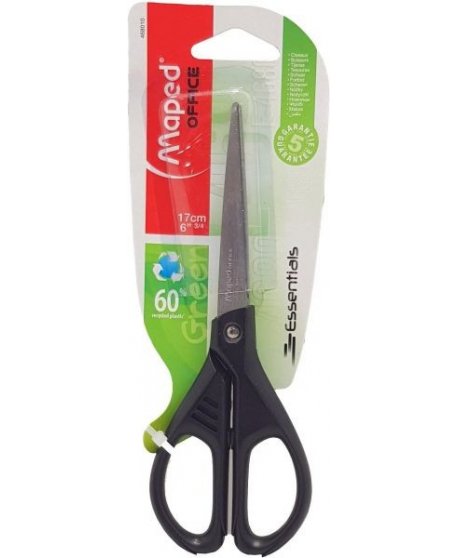 ΨΑΛΙΔΙ ΓΡΑΦΕΙΟΥ MAPED OFFICE 17cm ΜΑΥΡΟ