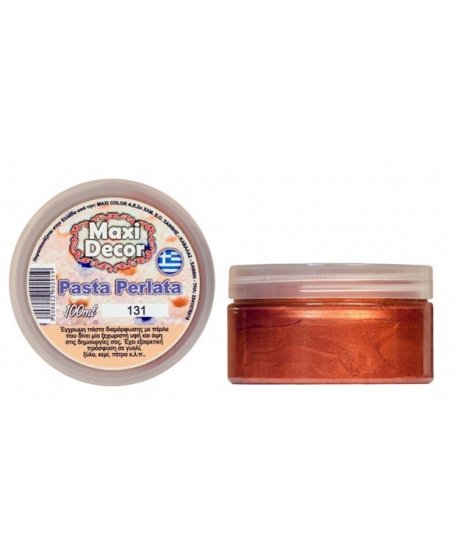 ΠΑΣΤΑ MAXI DECO PERLE ΜΑΝΤΑΡΙΝΙ ΜΠΡΟΝΖΕ 131 100ml