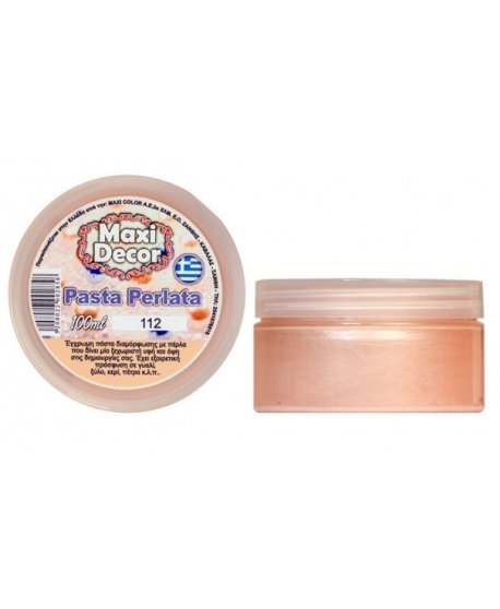 ΠΑΣΤΑ MAXI DECO PERLE ΣΟΜΟΝ 112 100ml