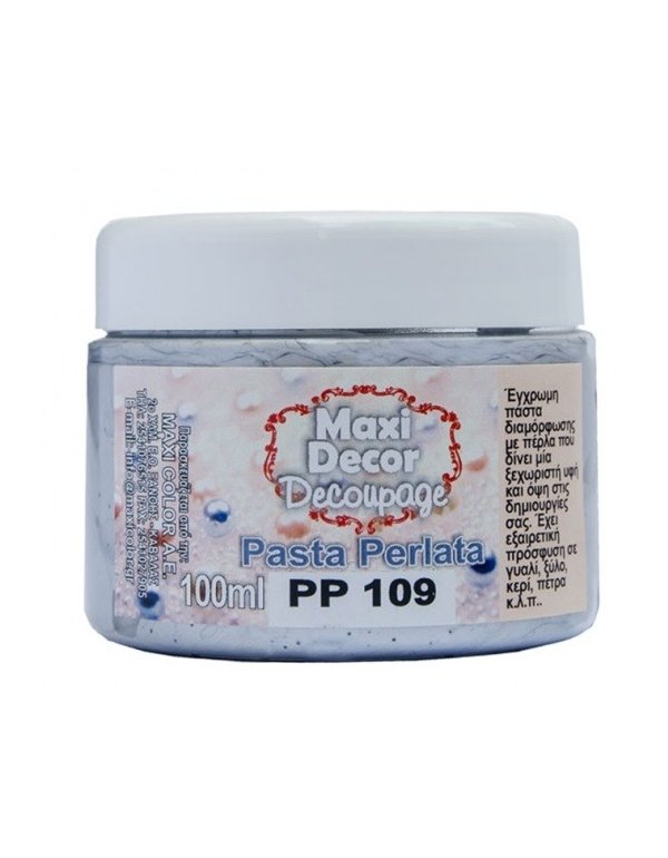 ΠΑΣΤΑ MAXI DECO PERLE ΑΣΗΜΙ 109 100ml