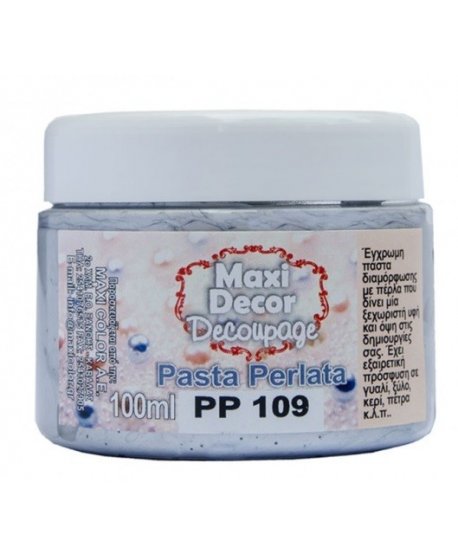 ΠΑΣΤΑ MAXI DECO PERLE ΑΣΗΜΙ 109 100ml