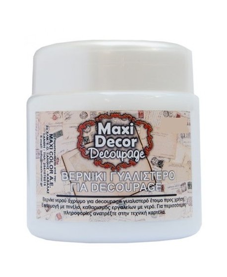 ΒΕΡΝΙΚΙ ΓΥΑΛΙΣΤΕΡΟ MAXI DECOR 100ml