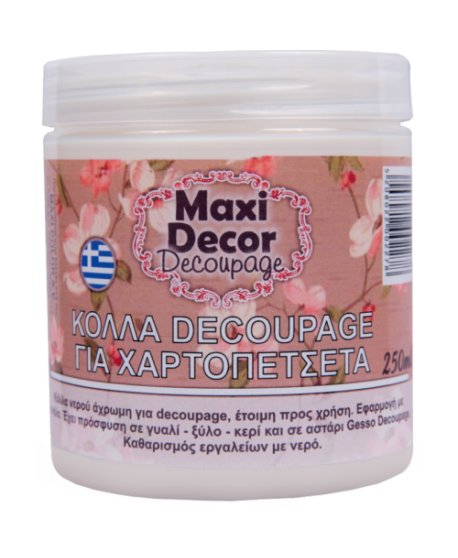ΚΟΛΛΑ DECOUPAGE ΓΙΑ ΧΑΡΤΟΠΕΤΣΕΤΑ 250ml
