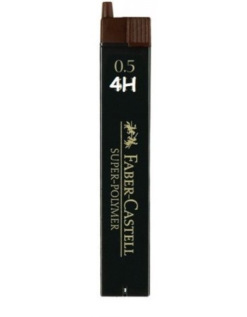 ΜΥΤΕΣ ΓΙΑ ΜΗΧΑΝΙΚΟ ΜΟΛΥΒΙ FABER CASTELL 0.5mm 4H