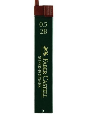 MYTΕΣ ΓΙΑ ΜΗΧΑΝΙΚΟ ΜΟΛΥΒΙ FABER CASTELL 0.5mm 2B