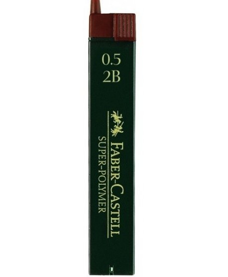 MYTΕΣ ΓΙΑ ΜΗΧΑΝΙΚΟ ΜΟΛΥΒΙ FABER CASTELL 0.5mm 2B