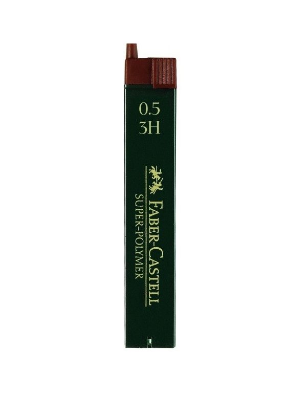 MYTΕΣ ΓΙΑ ΜΗΧΑΝΙΚΟ ΜΟΛΥΒΙ FABER CASTELL 0.5mm 3H  