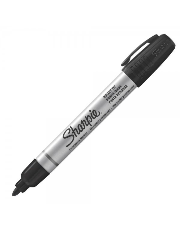 MAΡΚΑΔΟΡΟΣ ΑΝΕΞΙΤΗΛΟΣ SHARPIE BULLET TIP ΜΑΥΡΟΣ
