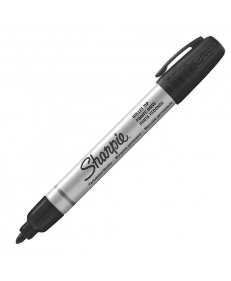 MAΡΚΑΔΟΡΟΣ ΑΝΕΞΙΤΗΛΟΣ SHARPIE BULLET TIP ΜΑΥΡΟΣ