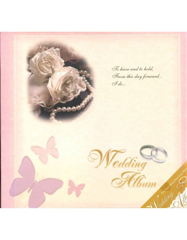 ΑΛΜΠΟΥΜ ΦΩΤΟΓΡΑΦΙΩΝ ΓΑΜΟΥ ROSE PEARL 30x30cm