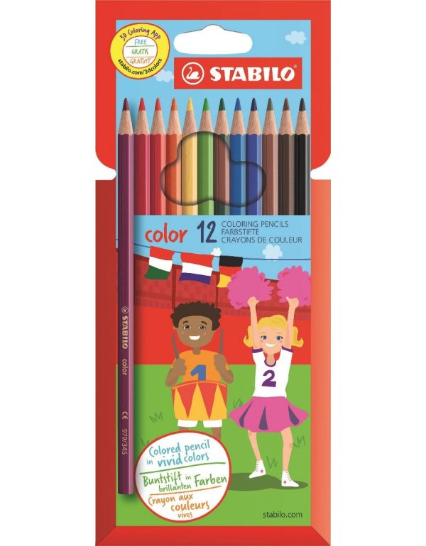 ΞΥΛΟΜΠΟΓΙΕΣ STABILO 12TEM.