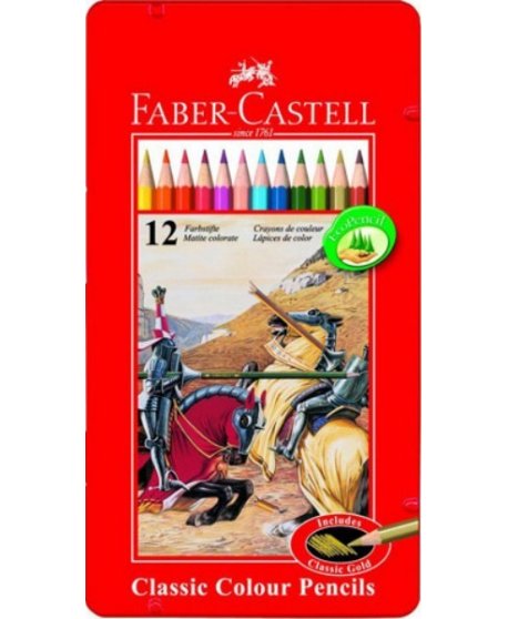 ΞΥΛΟΜΠΟΓΙΕΣ FABER CASTELL METAL 12TEM.
