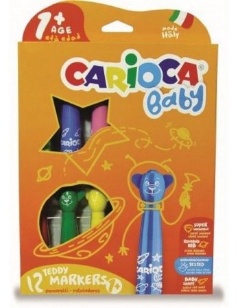 ΜΑΡΚΑΔΟΡΟΙ CARIOCA TEDDY BABY 1+ 12TEM.