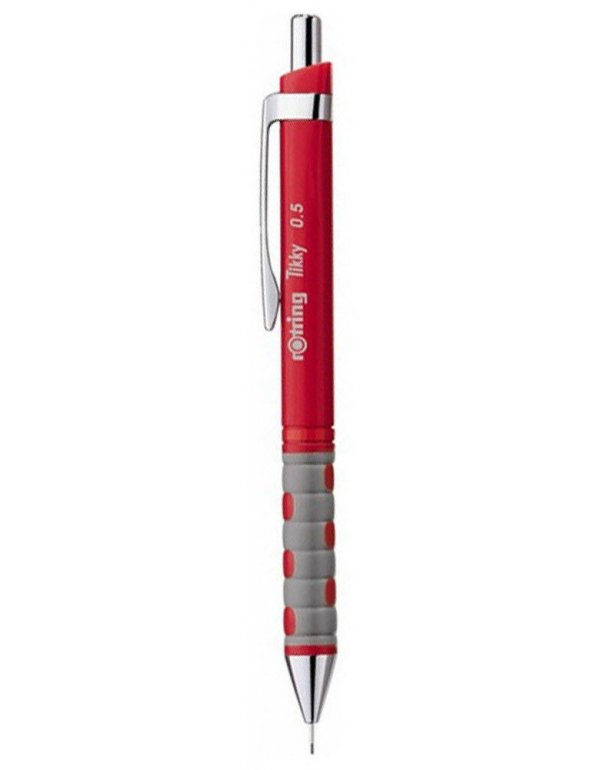 ΜΗΧΑΝΙΚΟ ΜΟΛΥΒΙ ROTRING TIKKY ΚΟΚΚΙΝΟ 0.5mm
