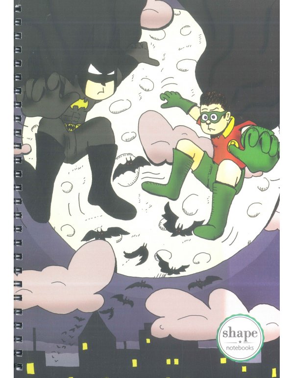 ΤΕΤΡΑΔΙΟ ΣΠΙΡΑΛ SHAPE COMICS 5 17x24 1Θ.