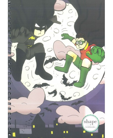 ΤΕΤΡΑΔΙΟ ΣΠΙΡΑΛ SHAPE COMICS 5 17x24 1Θ.