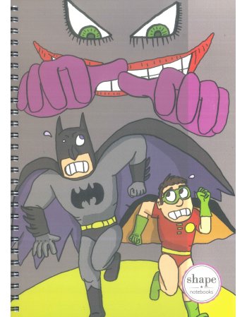 ΤΕΤΡΑΔΙΟ ΣΠΙΡΑΛ SHAPE COMICS 1 17x24 3Θ.