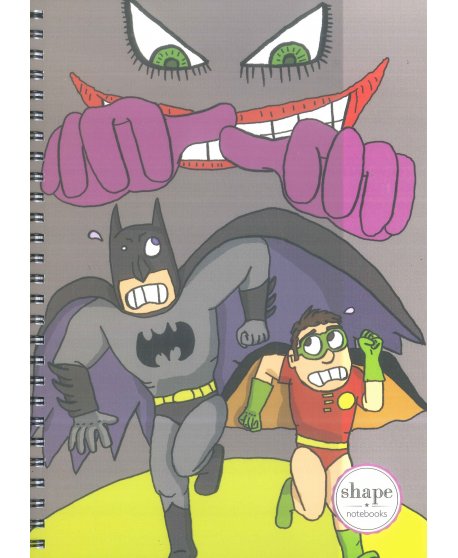 ΤΕΤΡΑΔΙΟ ΣΠΙΡΑΛ SHAPE COMICS 1 17x24 3Θ.