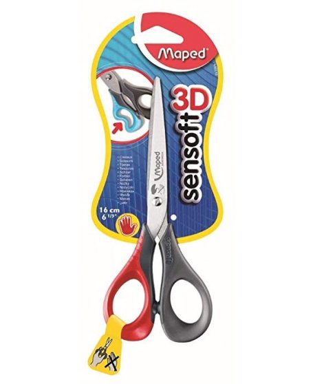 ΨΑΛΙΔΙ MAPED SENSOFT 3D 16cm ΓΙΑ ΑΡΙΣΤΕΡΟΧΕΙΡΕΣ