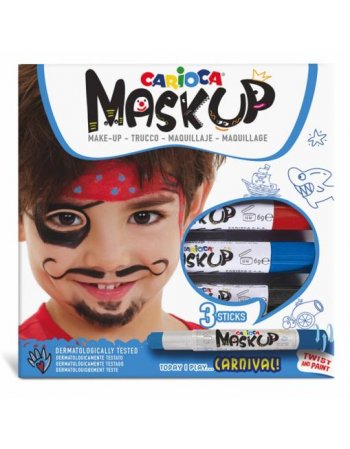 ΚΡΑΓΙΟΝ CARIOCA MASKUP 3 ΧΡΩΜΑΤΑ CARNIVAL