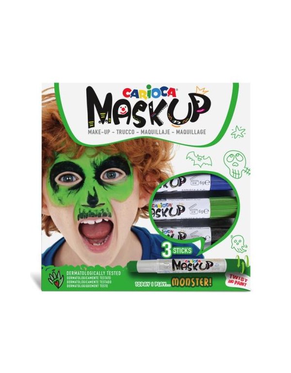 ΚΡΑΓΙΟΝ CARIOCA MASKUP 3 ΧΡΩΜΑΤΑ MONSTER