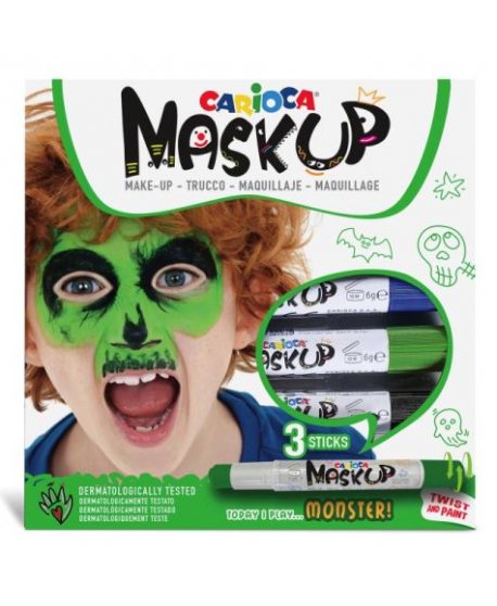 ΚΡΑΓΙΟΝ CARIOCA MASKUP 3 ΧΡΩΜΑΤΑ MONSTER