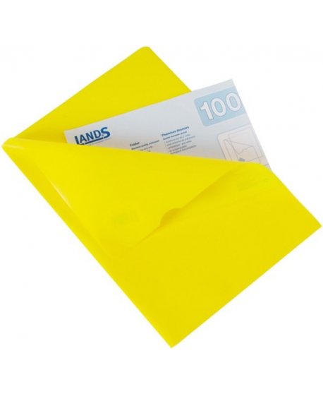 ΖΕΛΑΤΙΝΕΣ LANDS "L" Α4 ΚΙΤΡΙΝΕΣ 100ΤΕΜ.