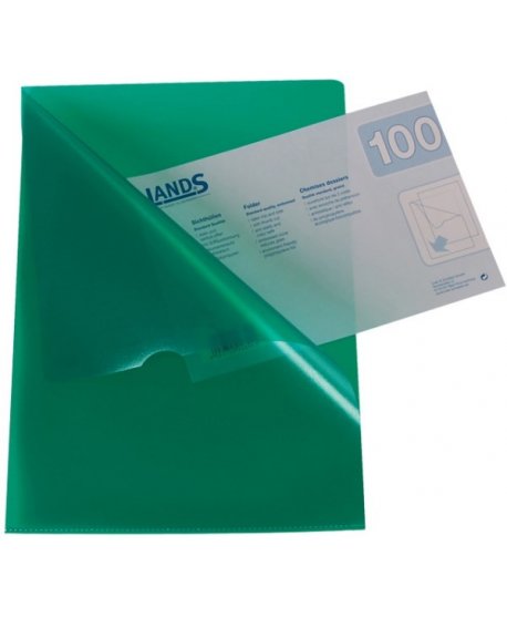 ΖΕΛΑΤΙΝΕΣ LANDS "L" Α4 ΠΡΑΣΙΝΕΣ 100ΤΕΜ.