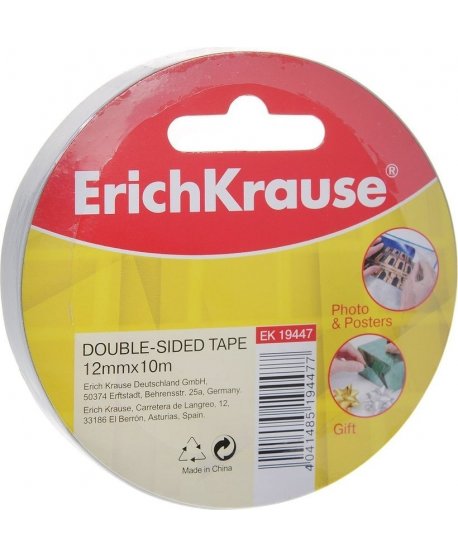 ERICHKRAUSE ΤΑΙΝΙΑ ΔΙΠΛΗΣ ΟΨΗΣ 12mmx10m
