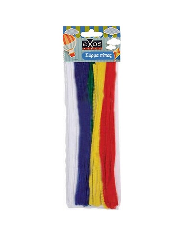 ΣΥΡΜΑ ΠΙΠΑΣ  eX-HOBBY 30cm ΧΡΩΜΑΤΑ 50τεμ.