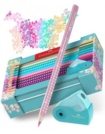 ΞΥΛΟΜΠΟΓΙΕΣ FABER CASTELL SPARKLE METAL 20 ΧΡΩΜATA