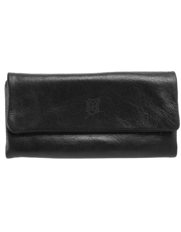 ΚΑΠΝΟΘΗΚΗ ΔΕΡΜΑΤΙΝΗ MR LEADER BLACK