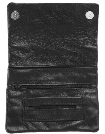 ΚΑΠΝΟΘΗΚΗ ΔΕΡΜΑΤΙΝΗ MR LEADER BLACK