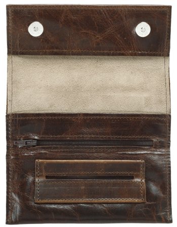 ΚΑΠΝΟΘΗΚΗ ΔΕΡΜΑΤΙΝΗ MR CHARM DARK BROWN