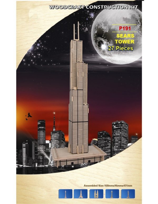 ΣΥΝΑΡΜΟΛΟΓΟΥΜΕΝΗ ΞΥΛΙΝΗ ΚΑΤΑΣΚΕΥΗ ΠΥΡΓΟΣ SEARS