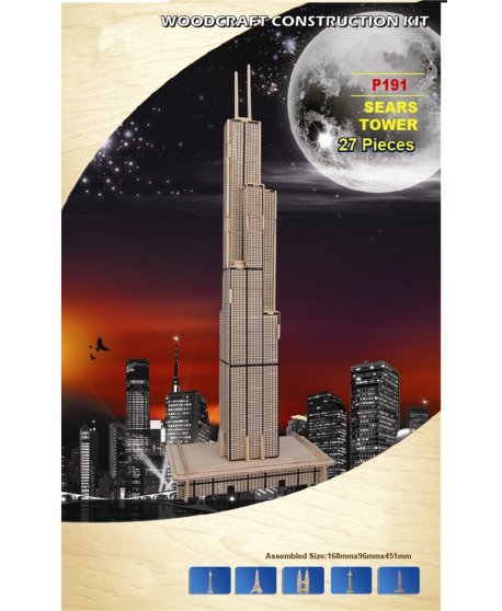 ΣΥΝΑΡΜΟΛΟΓΟΥΜΕΝΗ ΞΥΛΙΝΗ ΚΑΤΑΣΚΕΥΗ ΠΥΡΓΟΣ SEARS