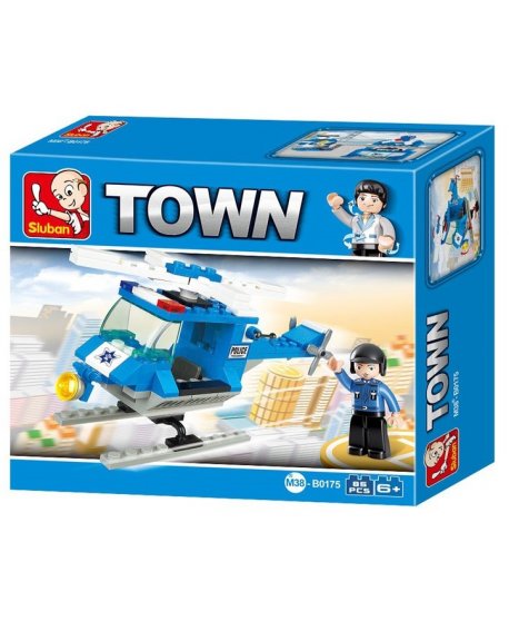 SLUBAN TOWN POLICE HELICOPTER Β0175