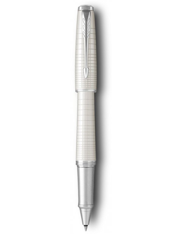ΣΤΥΛΟ PARKER PREMIUM PEARL METAL CHISELLED ROLLERBALL CT