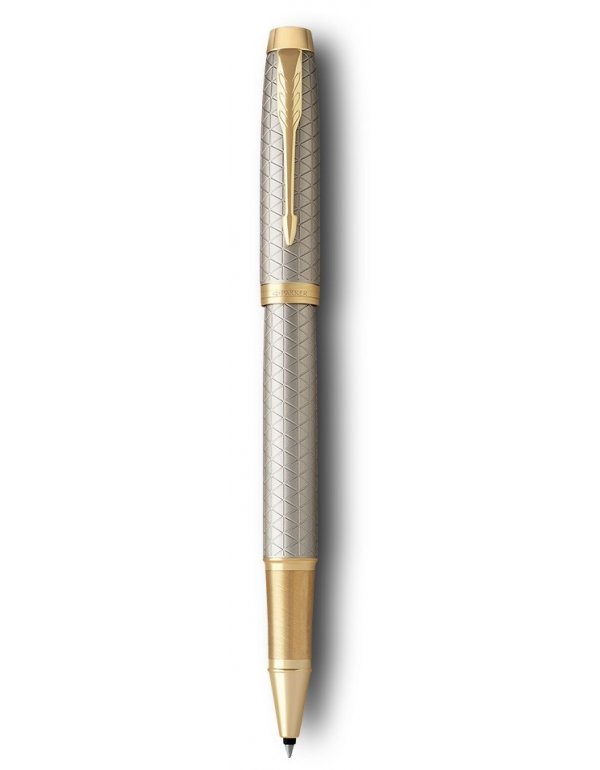 ΣΤΥΛΟ PARKER PREMIUM WARM SILVER ROLLERBALL GT