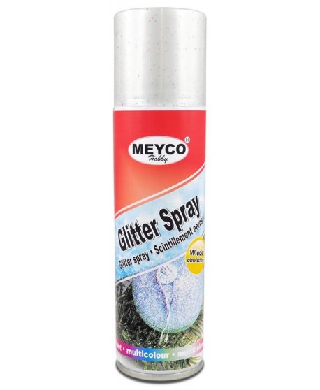 ΣΠΡΕΥ MEYCO ΧΡΙΣΤΟΥΓΕΝΝΩΝ GLITTER ΑΣΗΜΙ 100ml