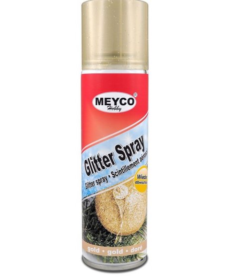 ΣΠΡΕΥ MEYCO ΧΡΙΣΤΟΥΓΕΝΝΩΝ GLITTER ΧΡΥΣΟ 100ml