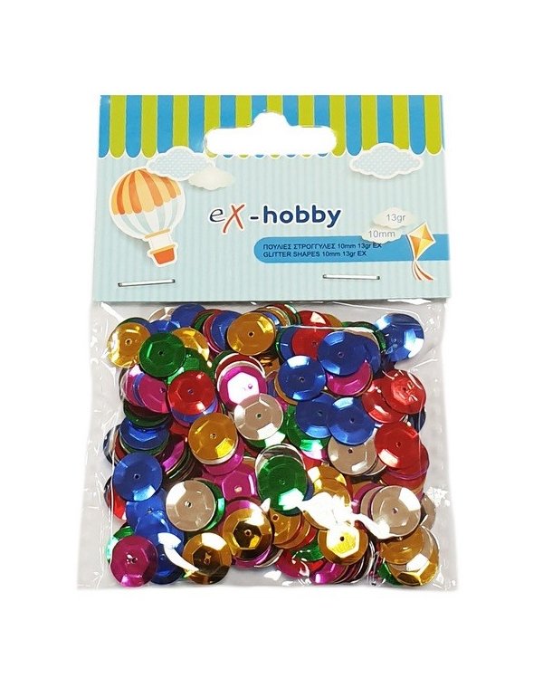 ΠΟΥΛΙΕΣ eX-HOBBY ΣΤΡΟΓΓΥΛΕΣ 10mm 