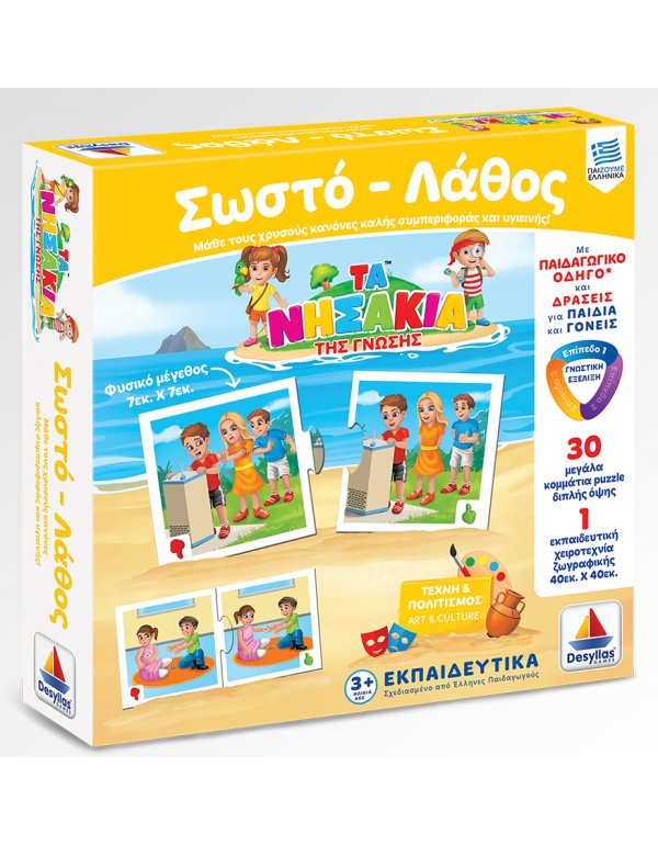 ΤΑ ΝΗΣΑΚΙΑ ΤΗΣ ΓΝΩΣΗΣ - ΣΩΣΤΟ-ΛΑΘΟΣ