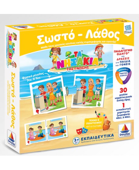 ΤΑ ΝΗΣΑΚΙΑ ΤΗΣ ΓΝΩΣΗΣ - ΣΩΣΤΟ-ΛΑΘΟΣ