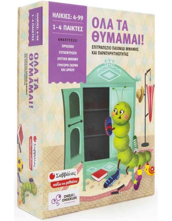 ΟΛΑ ΤΑ ΘΥΜΑΜΑΙ - ΕΠΙΤΡΑΠΕΖΙΟ ΜΝΗΜΗΣ ΚΑΙ ΠΑΡΑΤΗΡΗΤΙΚΟΤΗΤΑΣ