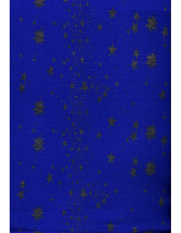 ΓΚΟΦΡΕ WEROLA ΑΣΤΕΡΙΑ 50cm x 2,5m ΜΠΛΕ