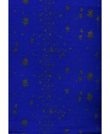 ΓΚΟΦΡΕ WEROLA ΑΣΤΕΡΙΑ 50cm x 2,5m ΜΠΛΕ