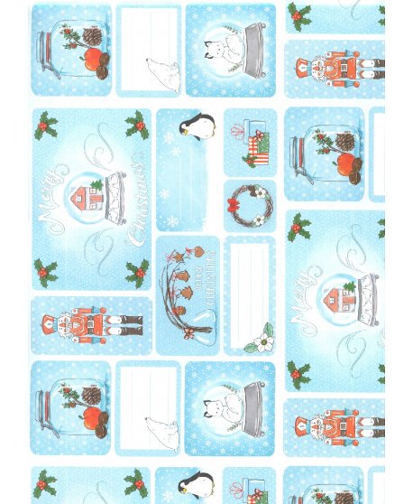 ΧΑΡΤΟΝΙ URSUS 50x68/300gr CHRISTMAS MOTIF