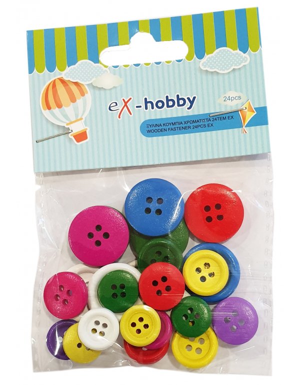 ΚΟΥΜΠΙΑ eX-HOBBY ΧΡΩΜΑΤΙΣΤΑ 24τεμ.