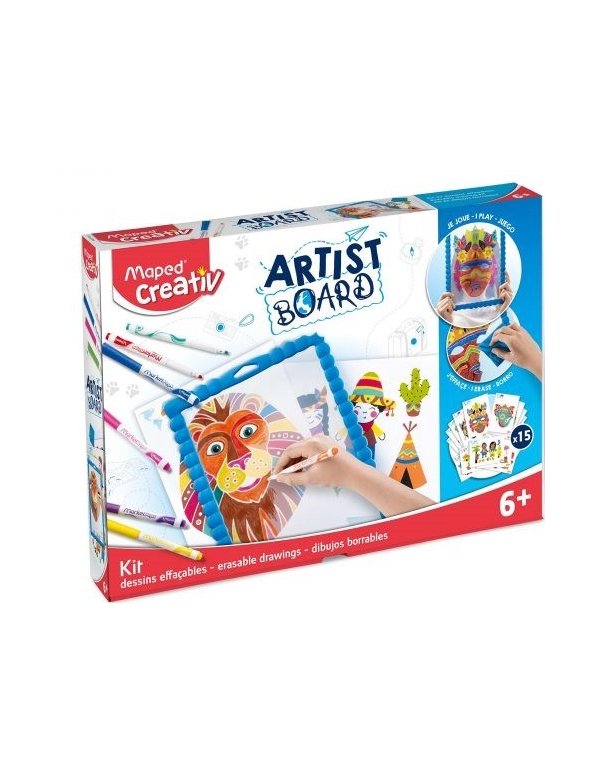 MAPED CREATIV BOARD ARTIST ERASABLE DRAWINGS